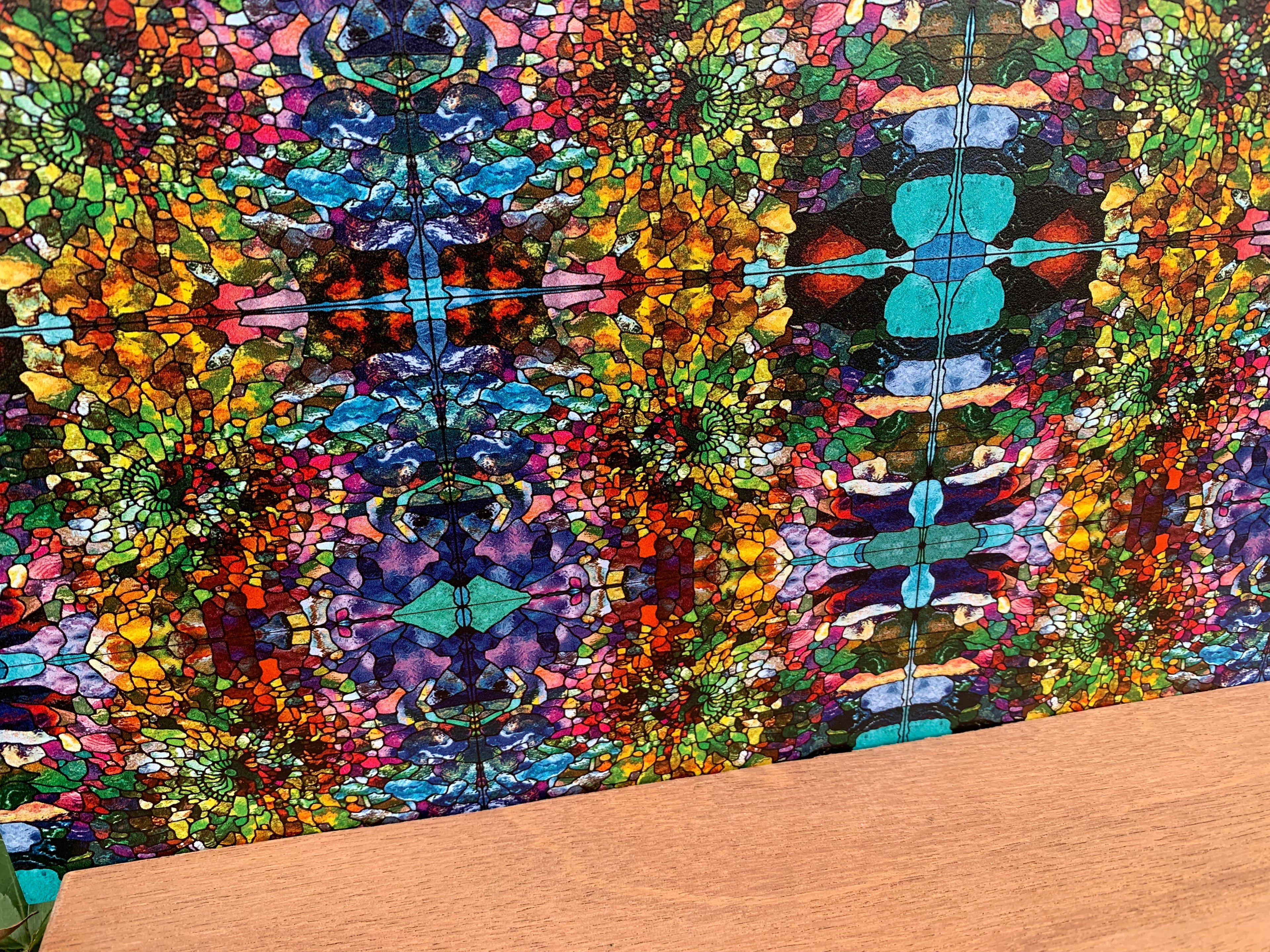 PatternPly® Full Coverage Micro Stained Glass Swirl product photo 2