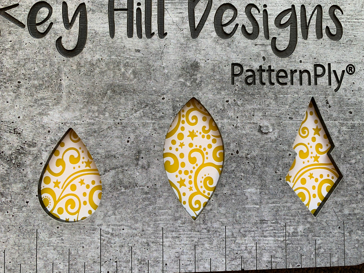 PatternPly® Scattered Christmas Scrolls WHITE