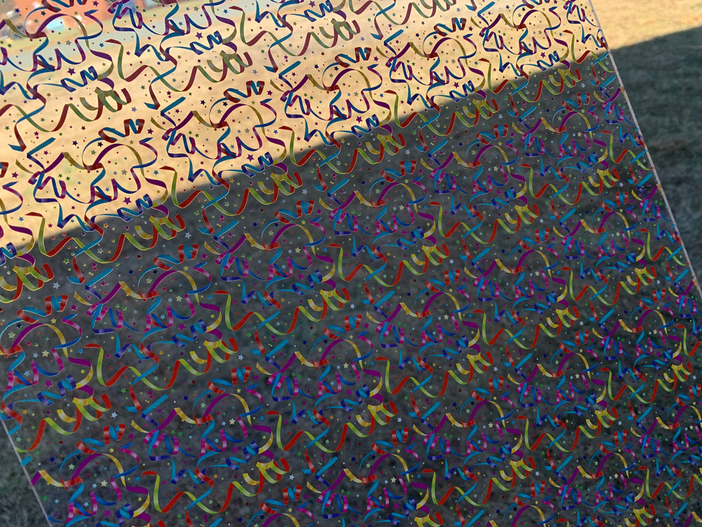 PatternPly® Scattered Streamers sheet showing the pattern