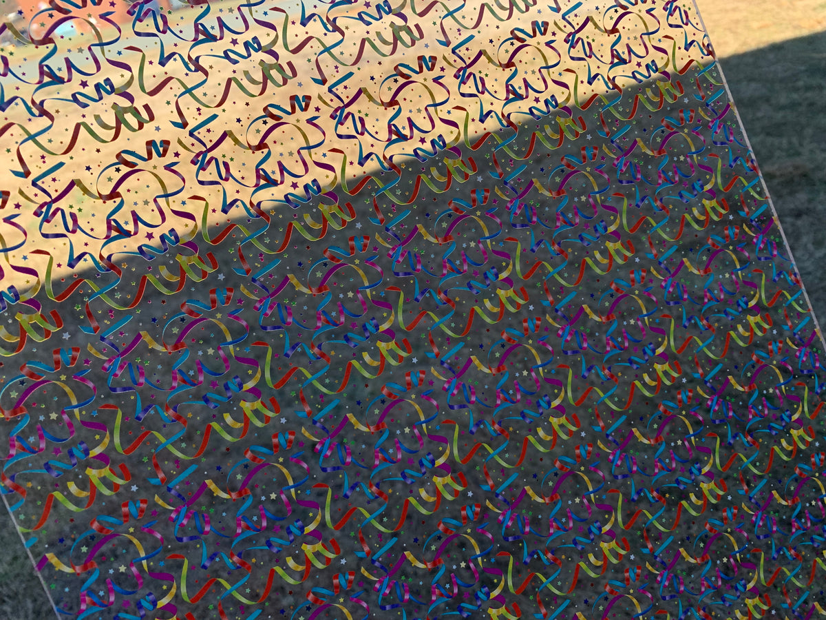 PatternPly® Scattered Streamers sheet showing the pattern