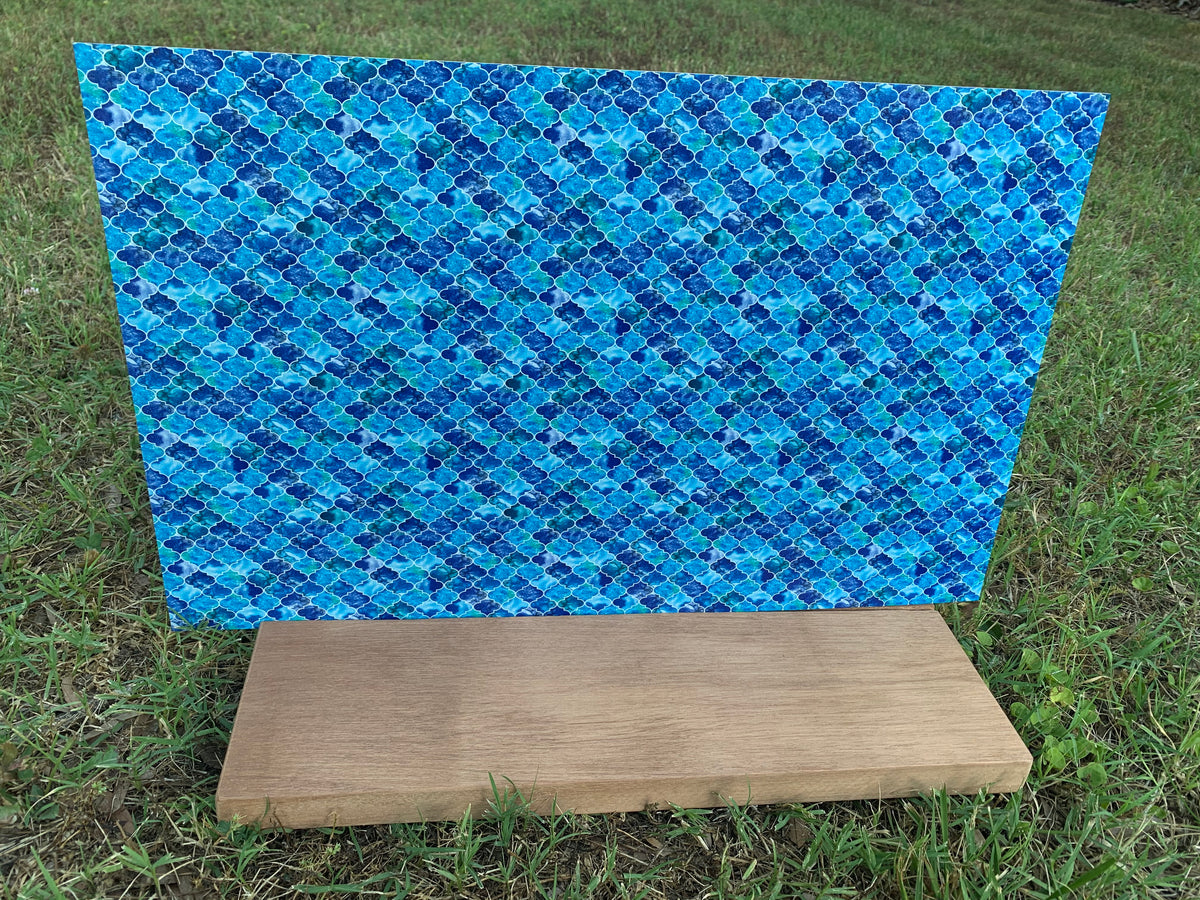 PatternPly® Full Coverage Watercolor Tiles sheet showing the pattern