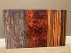 PatternPly® Full Coverage Wood Sampler: sampler sheet of small art scene designs