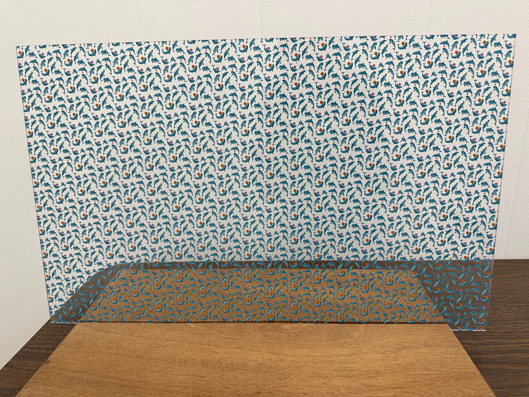 PatternPly® Scattered Playful Dolphins