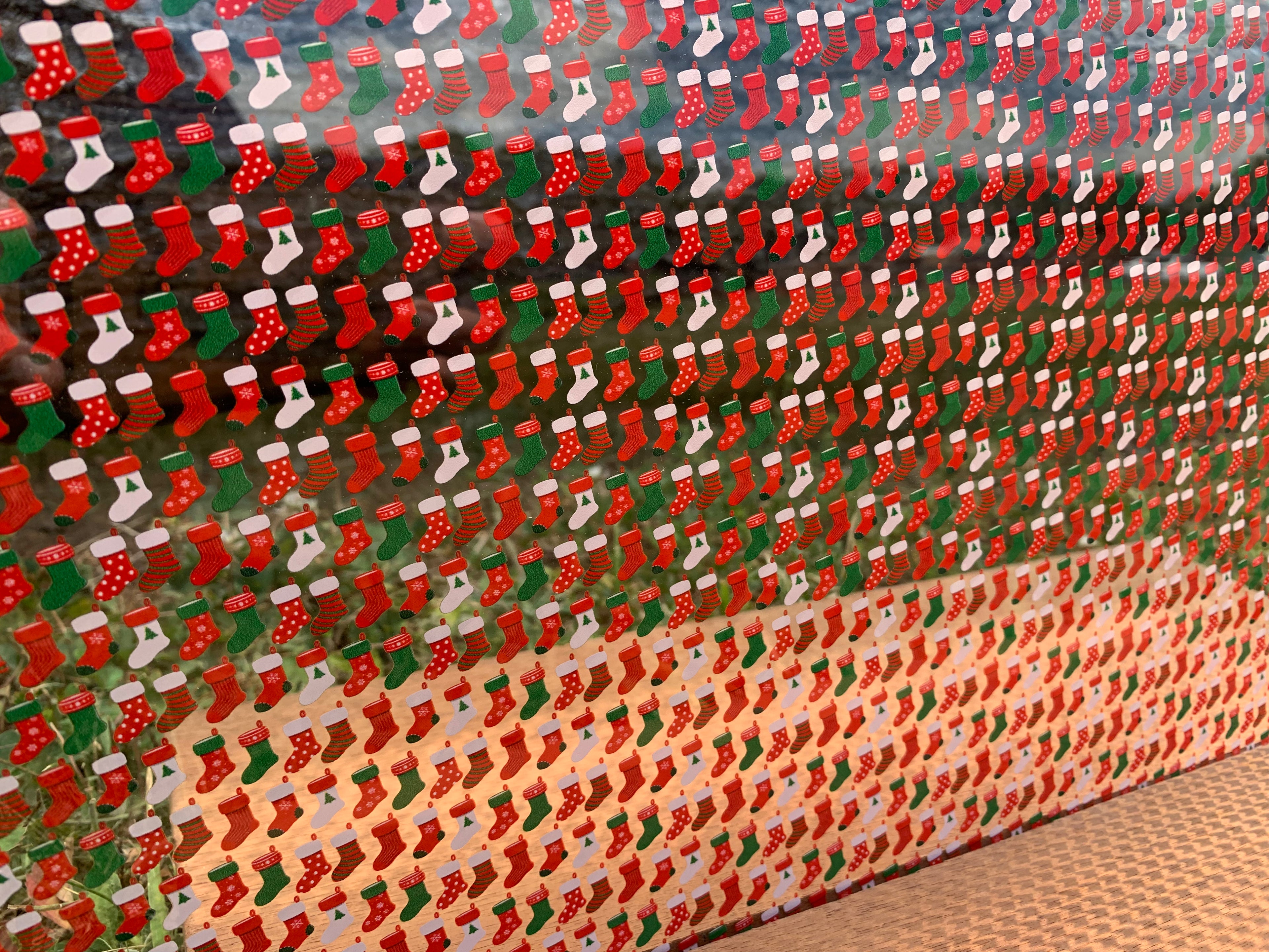 PatternPly® Scattered Christmas Stockings product photo 2