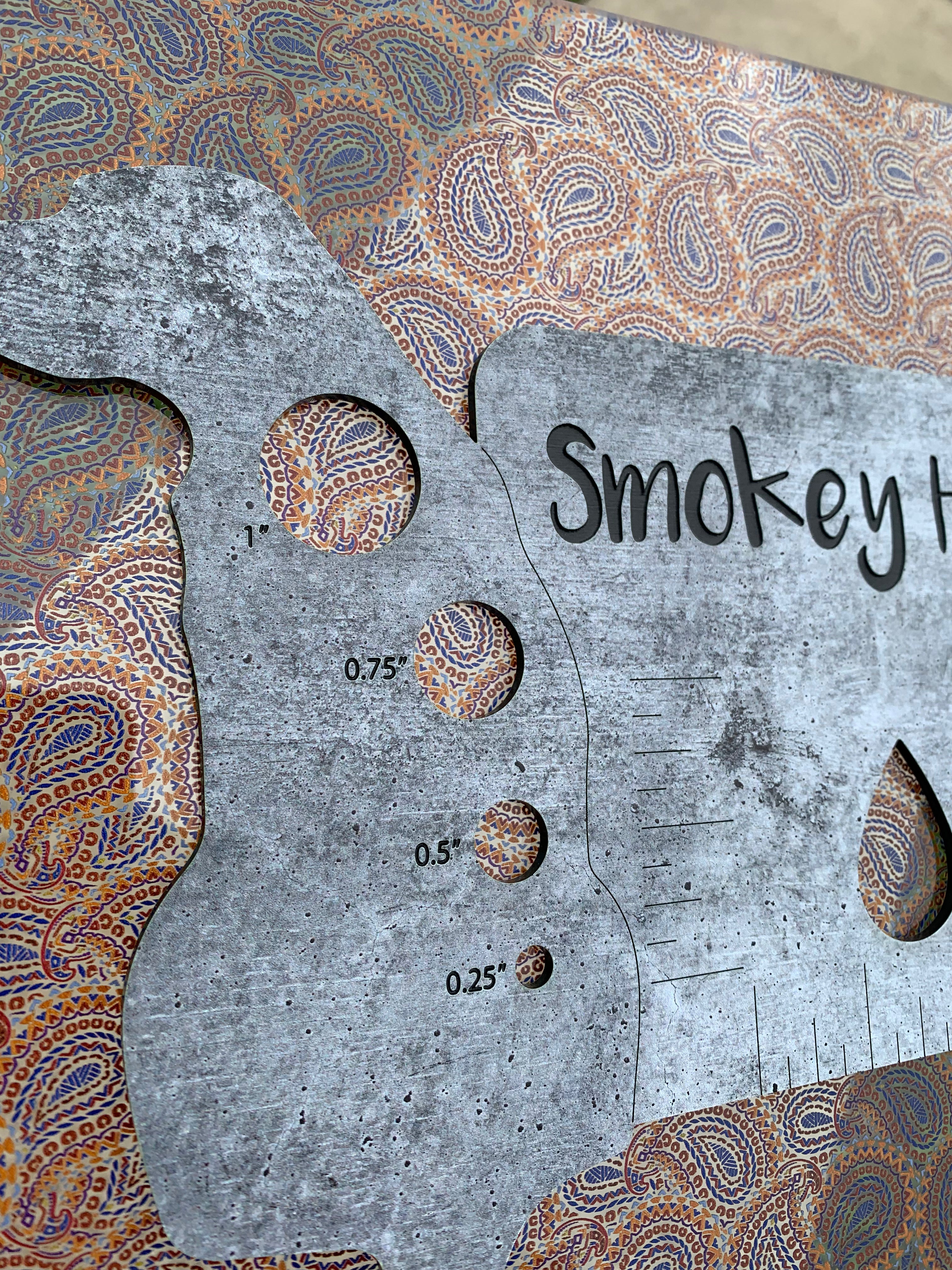 PatternPly® Scattered Blue and Yellow Paisley product photo 3