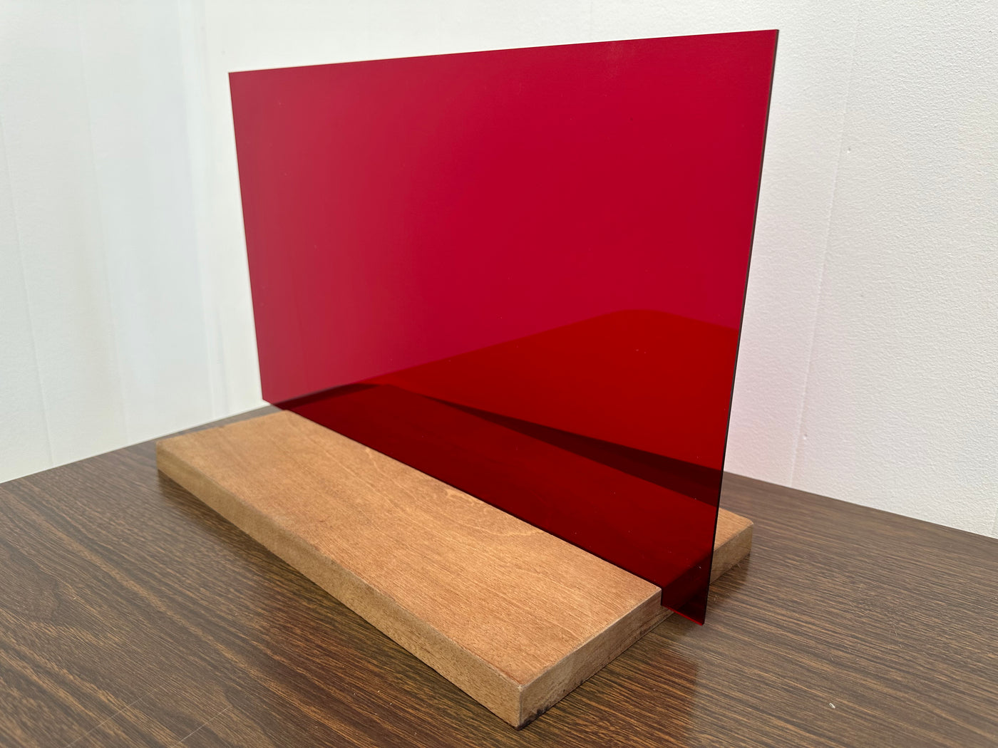 1/8" Translucent Red Acrylic (per sheet)