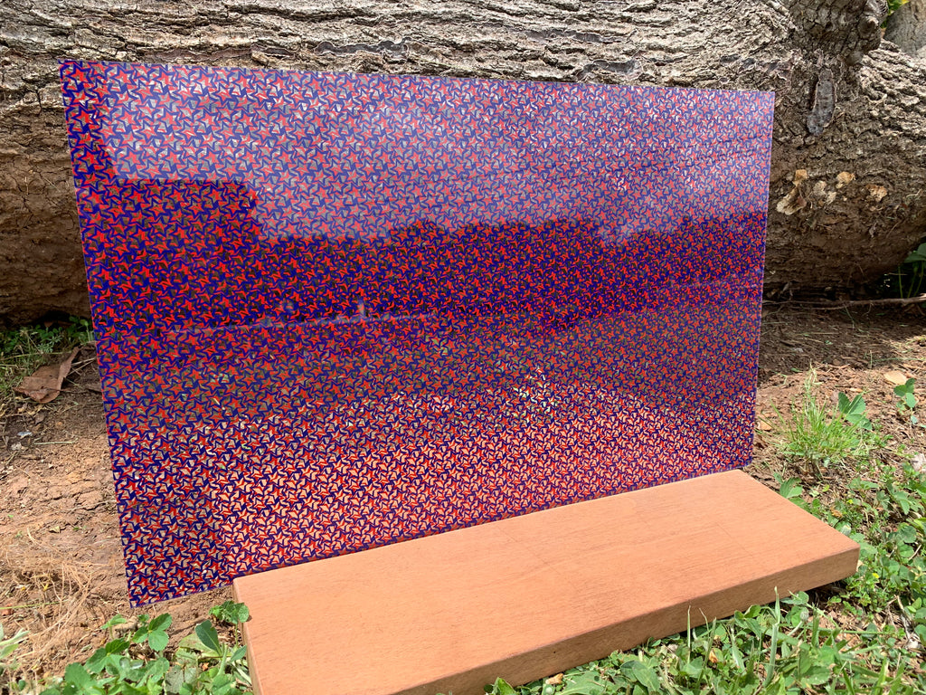 PatternPly® Scattered Red and Blue Overlapping Stars product photo 2