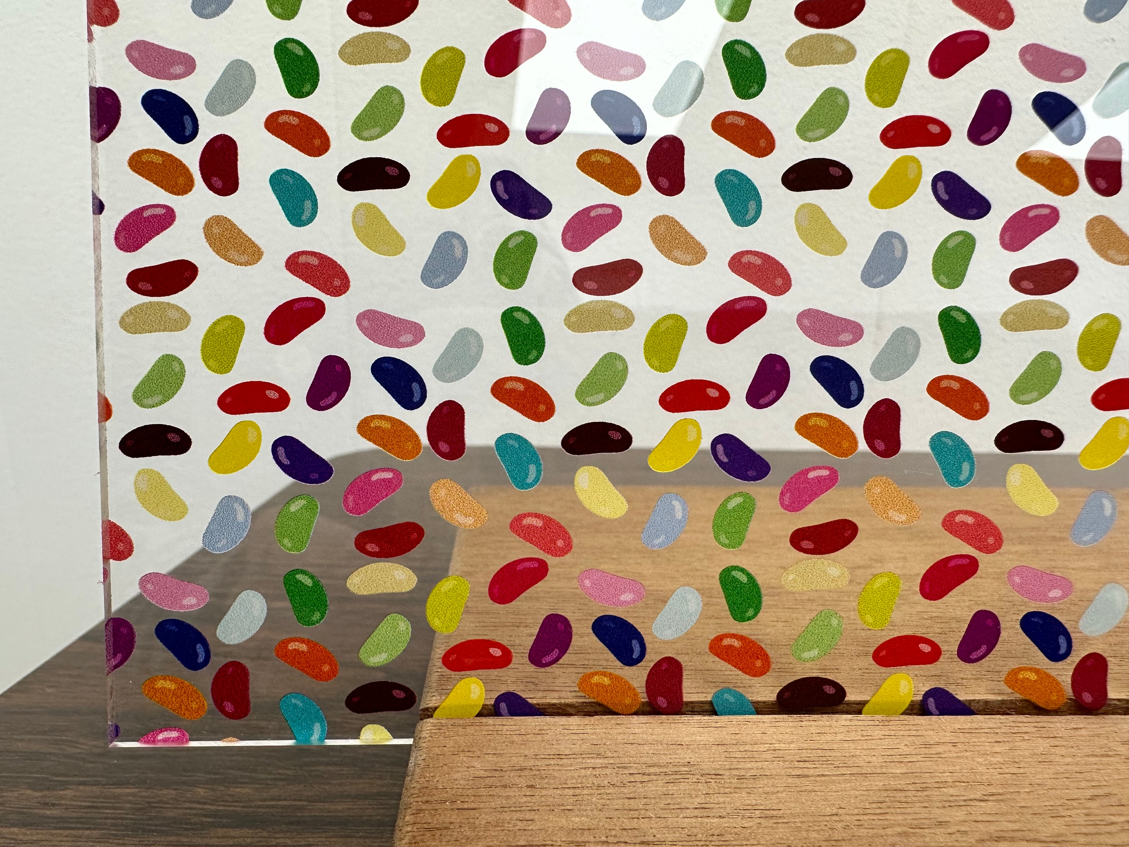 PatternPly® Scattered Jellybeans sheet showing the pattern