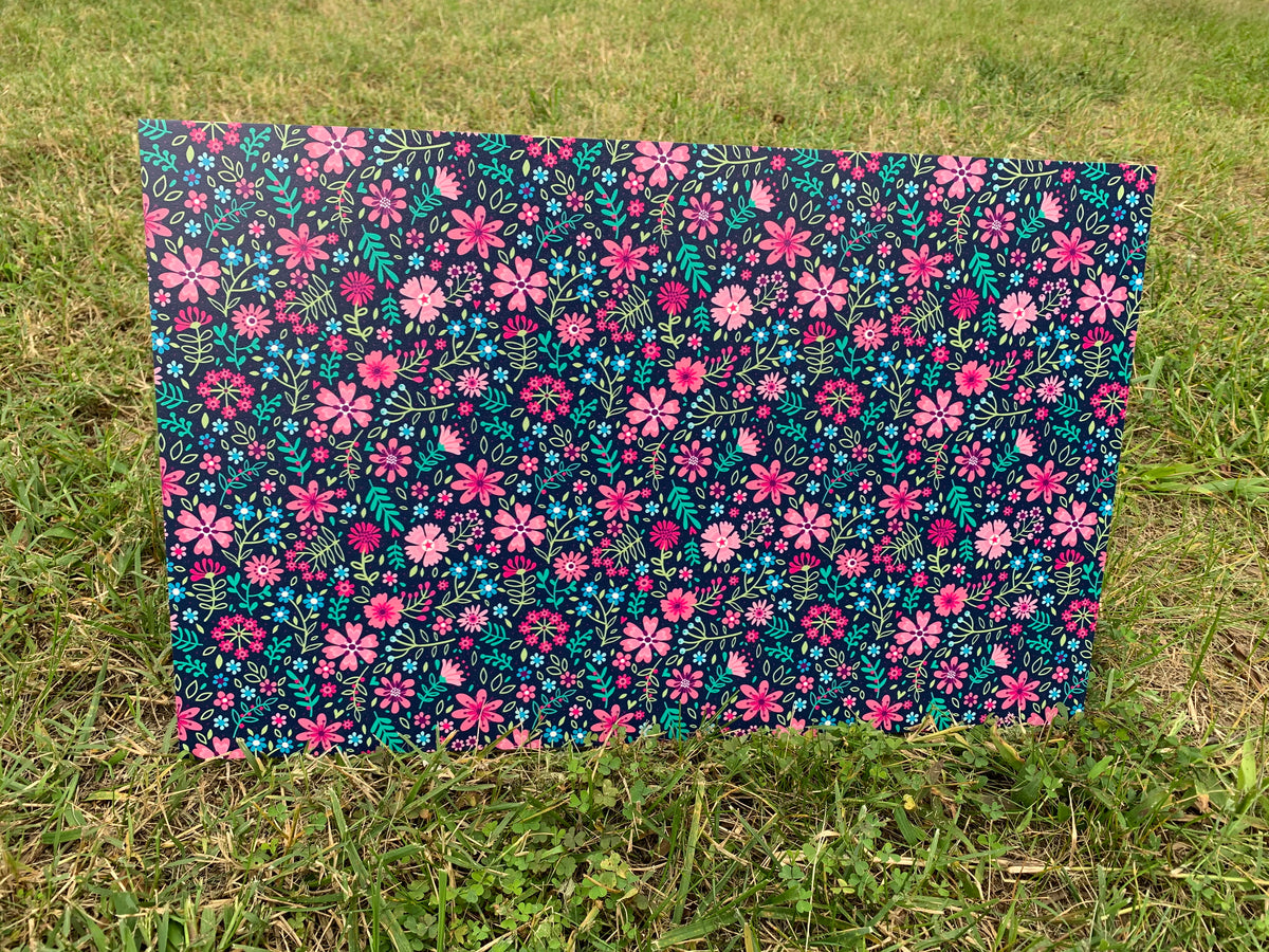 PatternPly® Full Coverage Micro Floral sheet showing the pattern