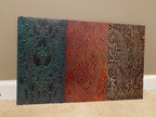 PatternPly® Full Coverage Assorted Tooled Leather sheet showing the pattern