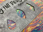PatternPly® Full Coverage Micro Melting Swirl sheet showing the pattern