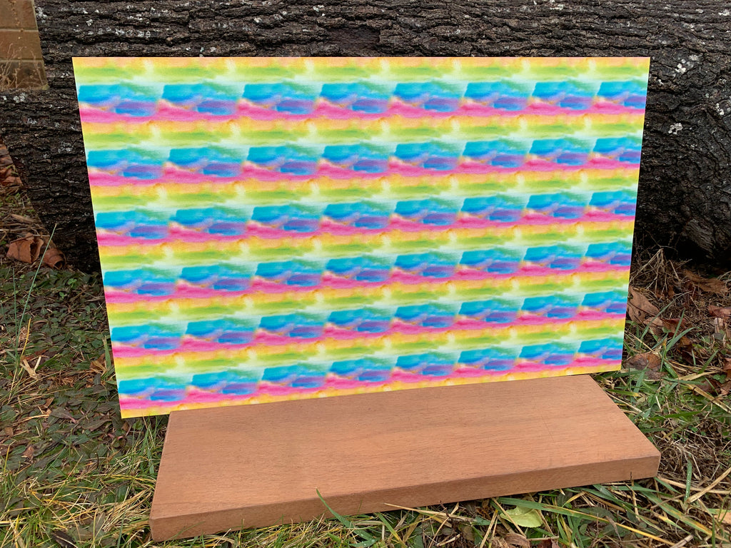 PatternPly® Full Coverage Micro Rainbow Watercolor product photo 4