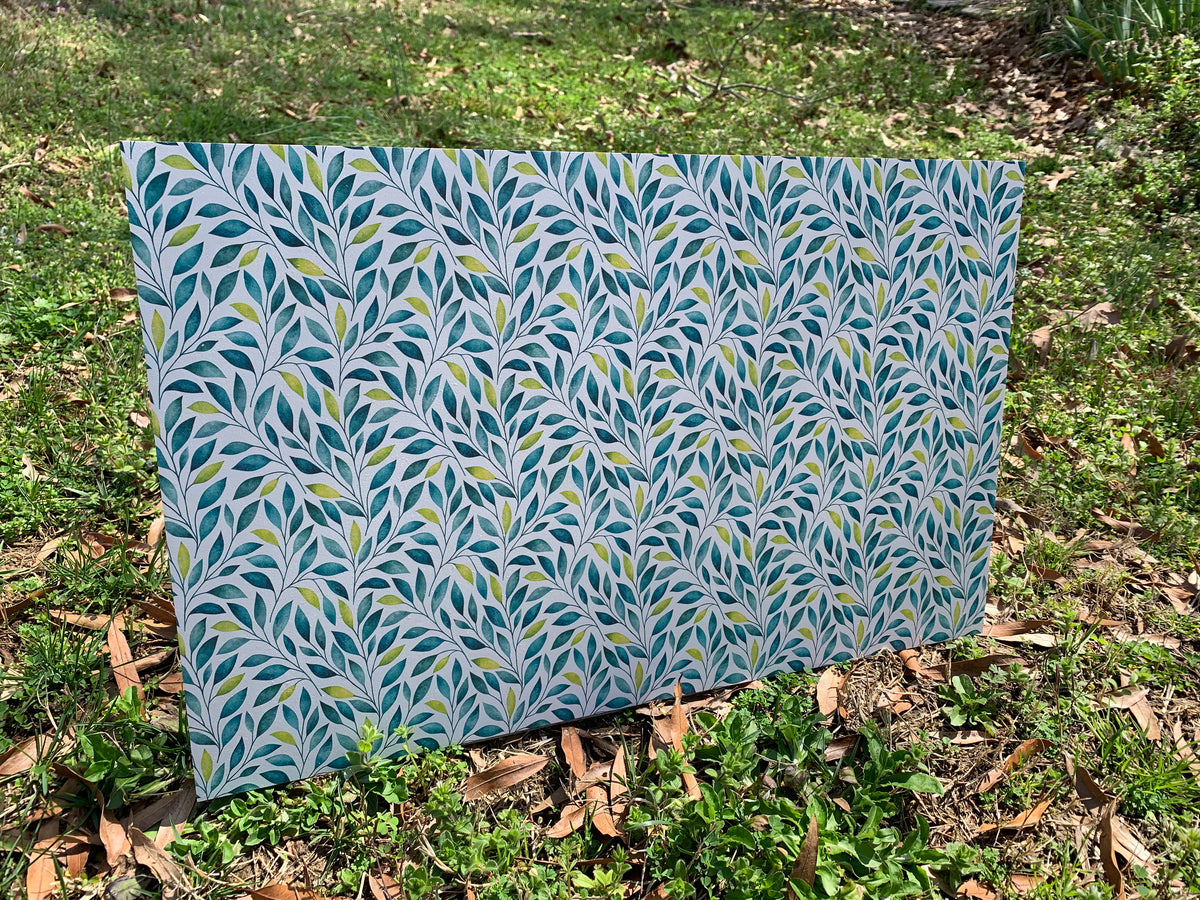 PatternPly® Full Coverage Yellow Foliage sheet showing the pattern