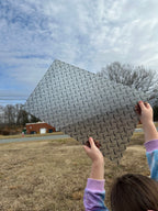 PatternPly® Transparent Diamond Plate sheet showing the pattern
