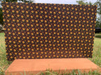 PatternPly® Full Coverage Fall Microfloral Black sheet showing the pattern