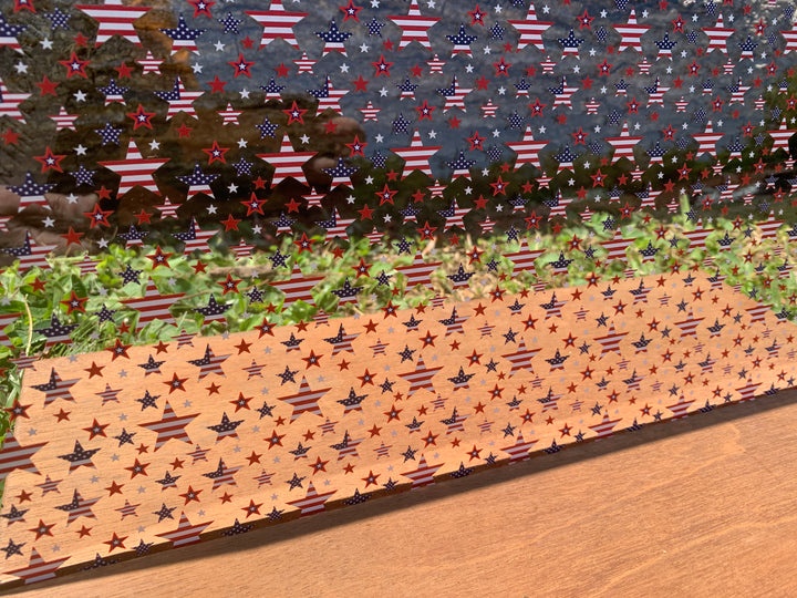 PatternPly® Scattered Mini Patriotic Stars