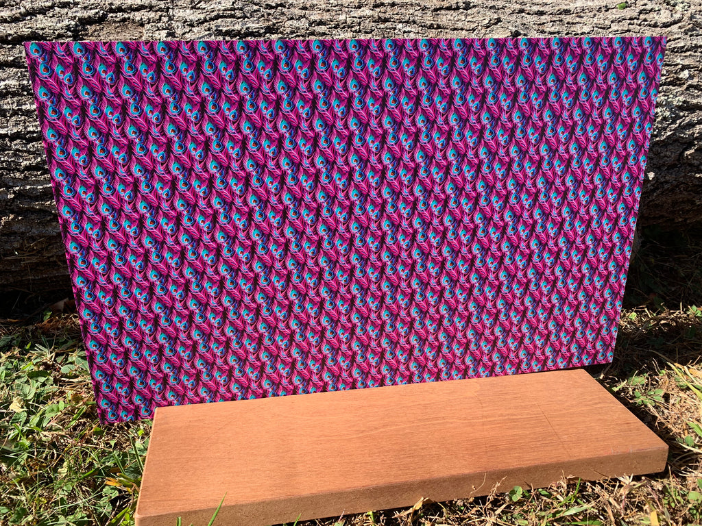PatternPly® Full Coverage Micro Pink and Teal Peacock product photo 3