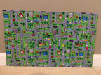 PatternPly® Full Coverage Playmat sheet showing the pattern