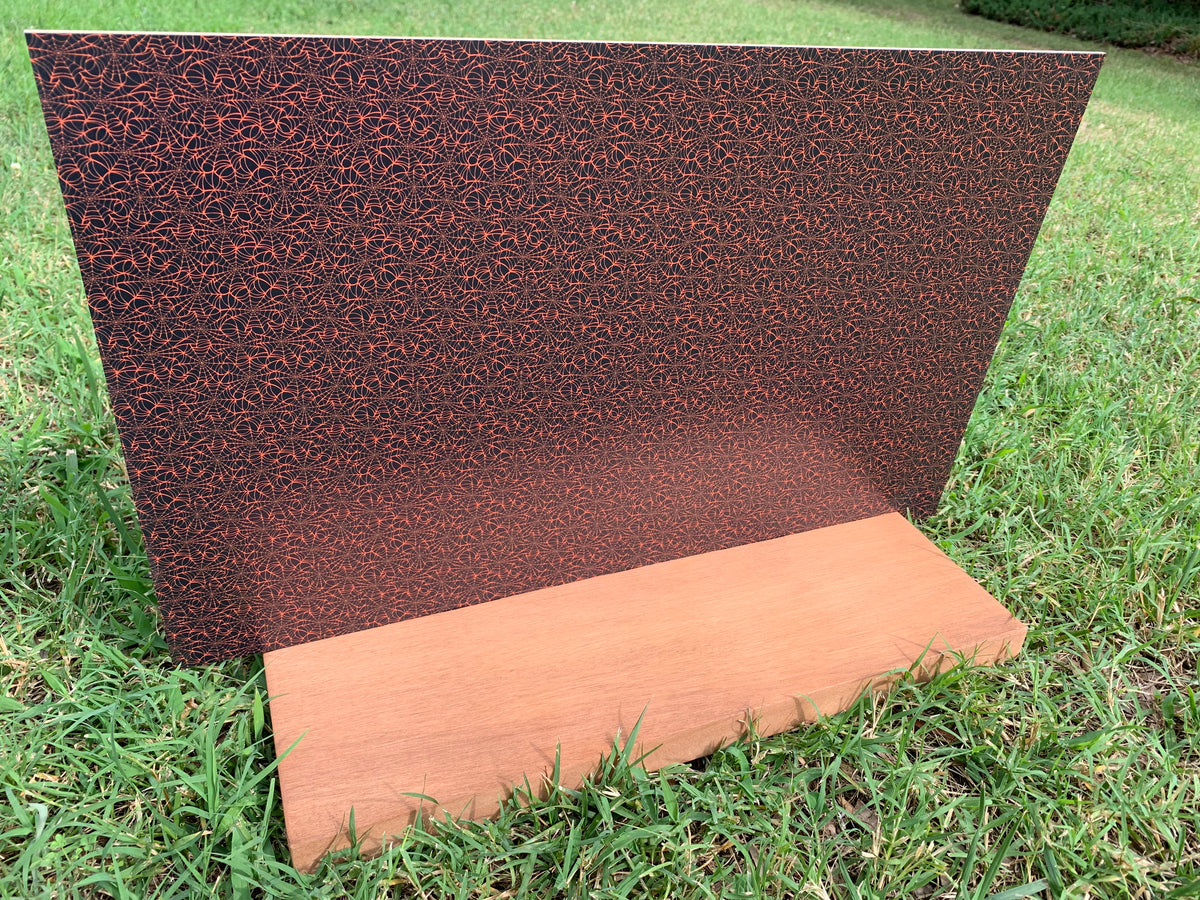 PatternPly® Full Coverage Orange Spiderwebs product photo 3