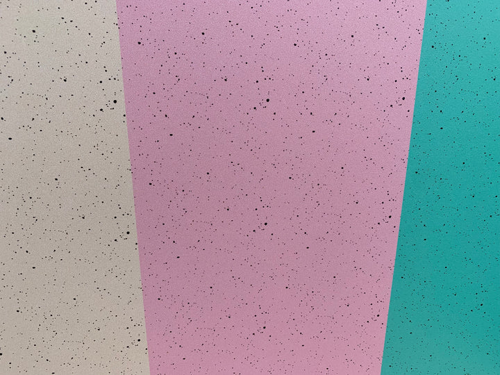 PatternPly® Brown, Pink, and Teal Speckled Egg Trio