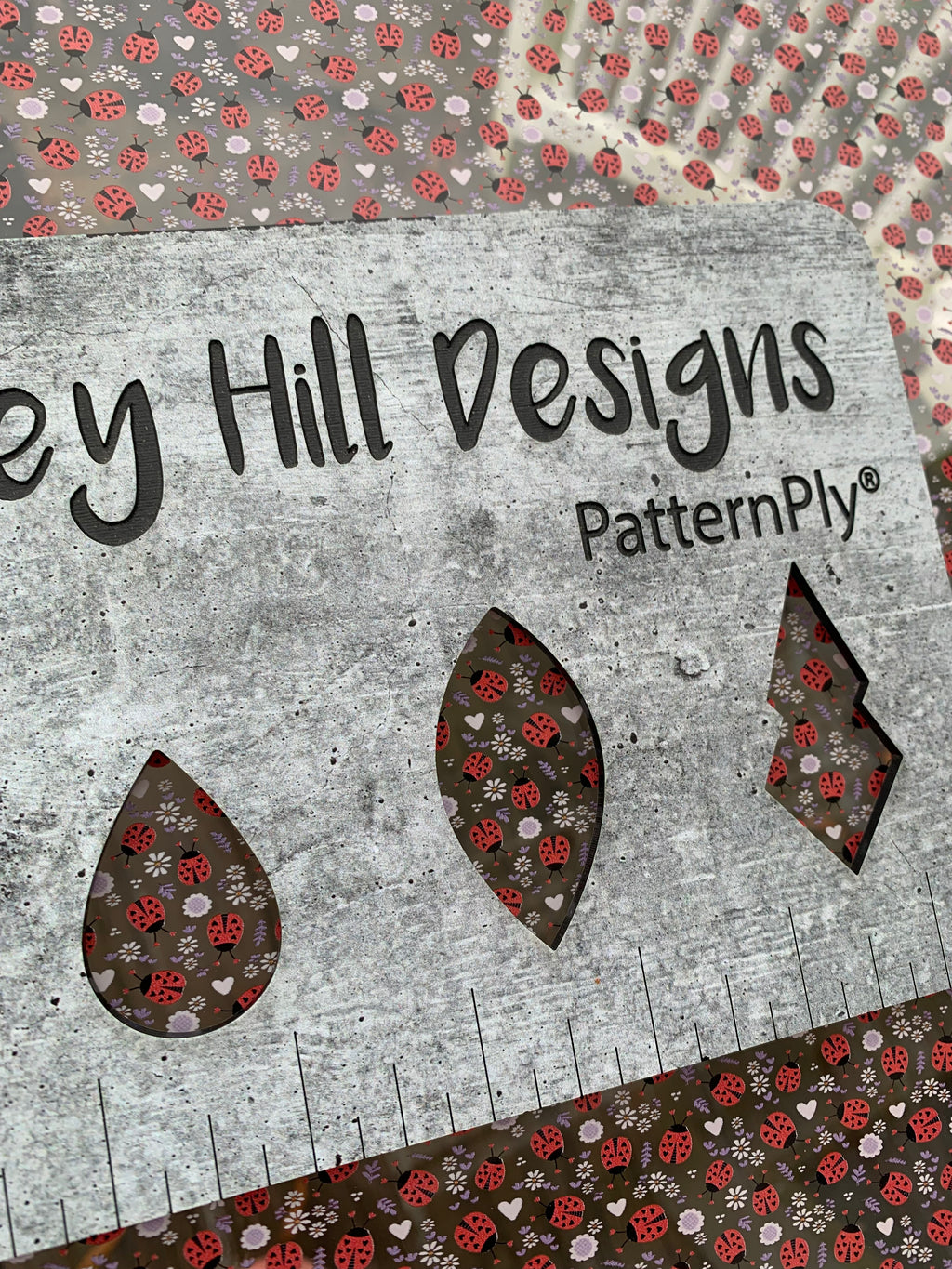 PatternPly® Scattered Love Bugs sheet showing the pattern