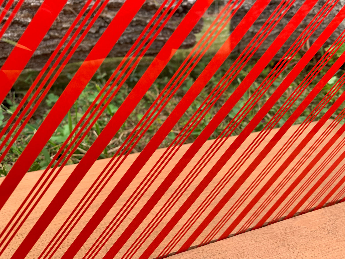 PatternPly® Scattered Red Candy Cane sheet showing the pattern