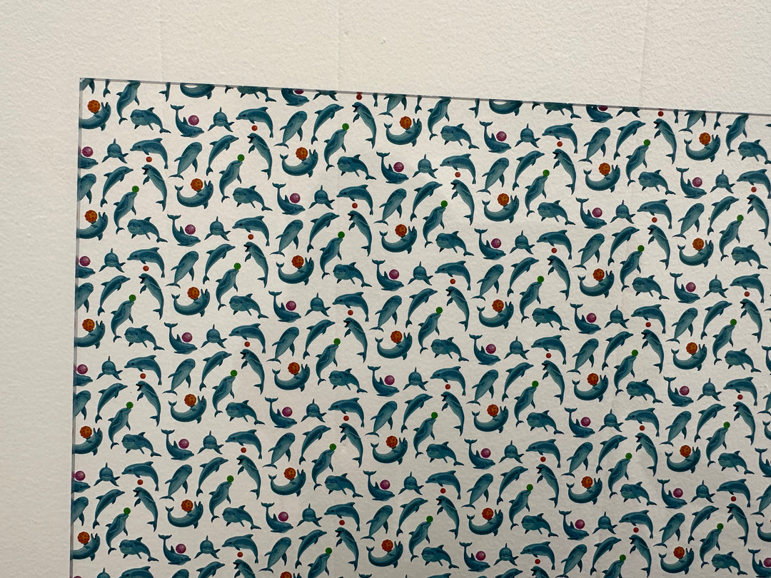 PatternPly® Scattered Playful Dolphins