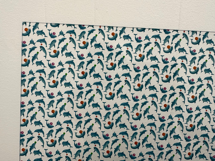 PatternPly® Scattered Playful Dolphins