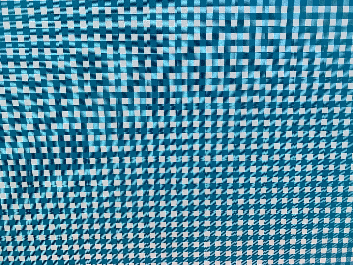 PatternPly® Turquoise and White Buffalo Plaid