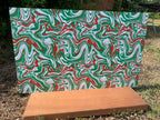 PatternPly® Full Coverage Christmas Color Swirl sheet showing the pattern