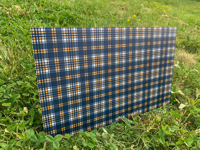 PatternPly® Blue and Yellow Plaid