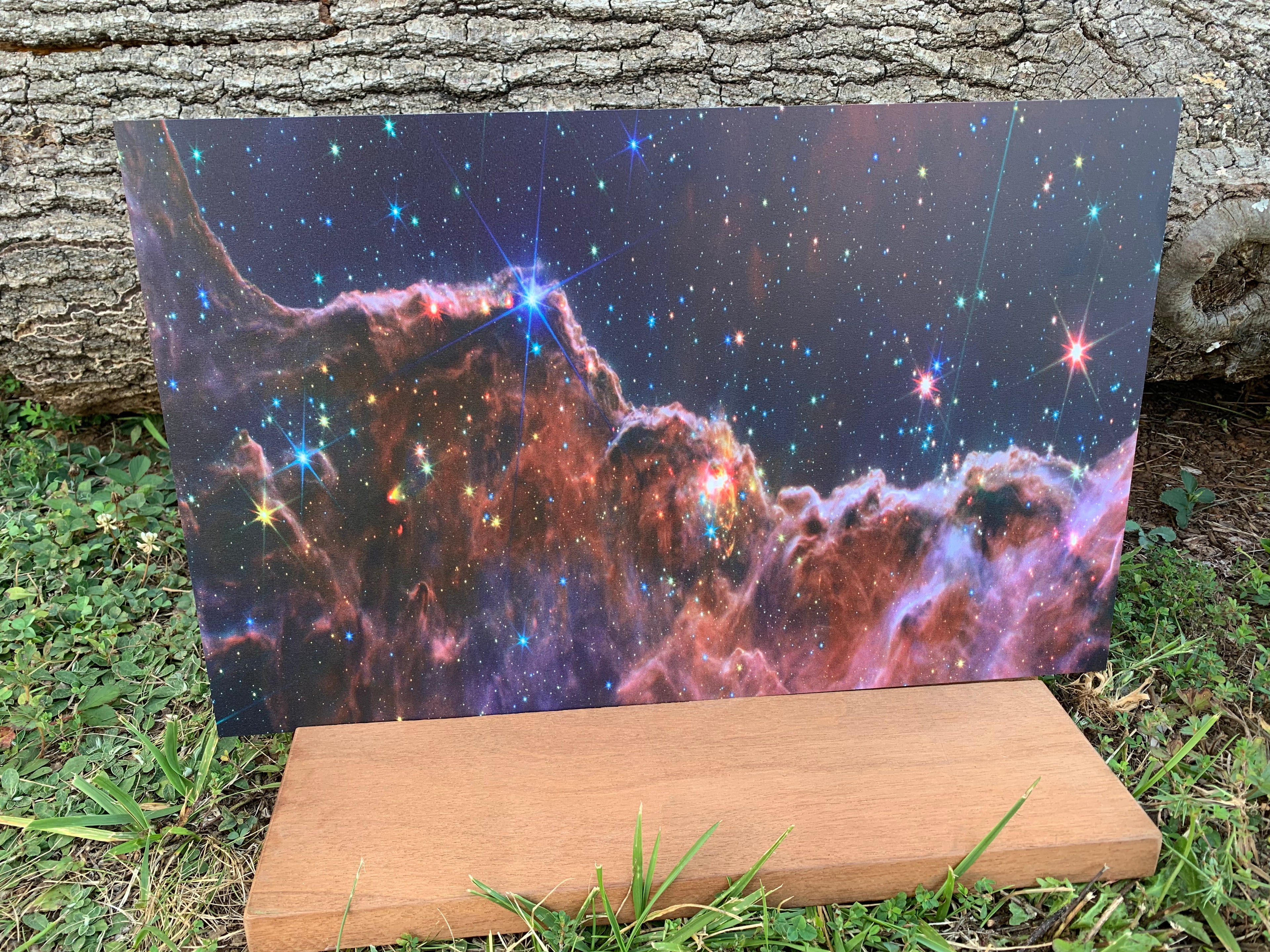 PatternPly® Full Coverage Infrared Cosmic Cliffs sheet showing the pattern