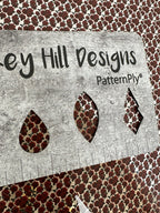 PatternPly® Scattered Deep Red Roses product photo 2