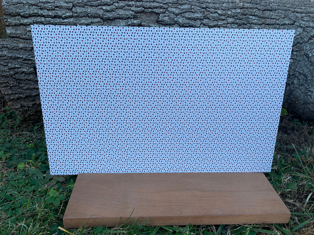 PatternPly® Full Coverage Micro Christmas Pawprints product photo 4