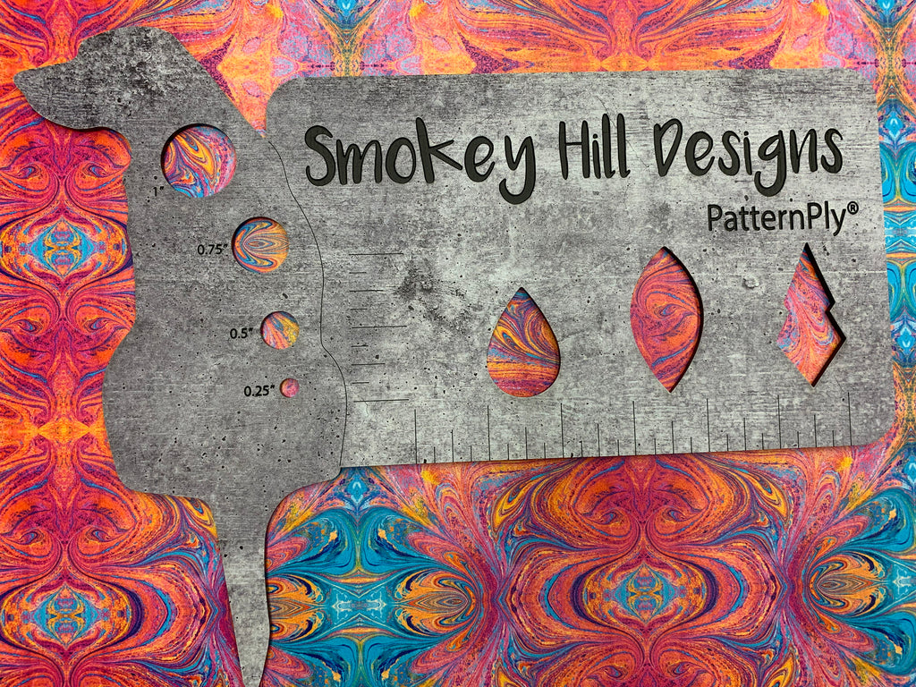 PatternPly® Full Coverage Micro Pink and Blue Paint Pour product photo 3