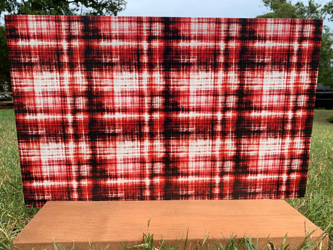 PatternPly® Bloody Plaid