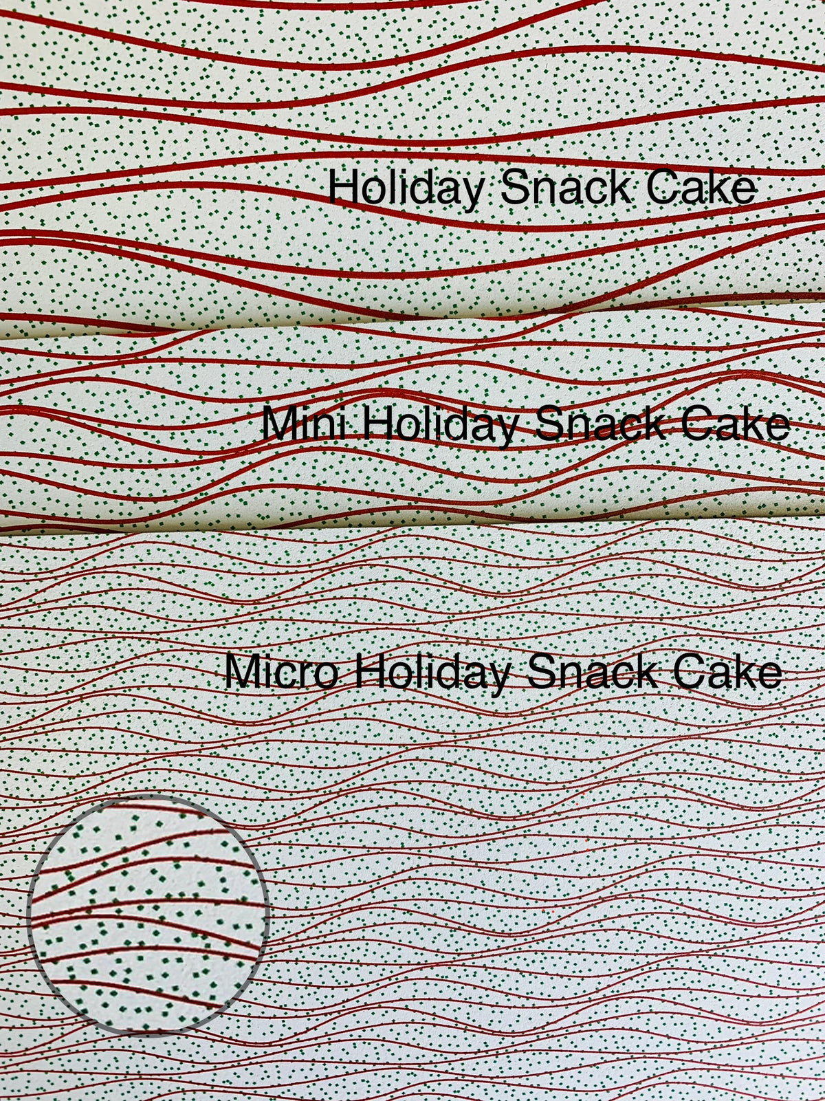 PatternPly® Full Coverage Holiday Snack Cake product photo 4