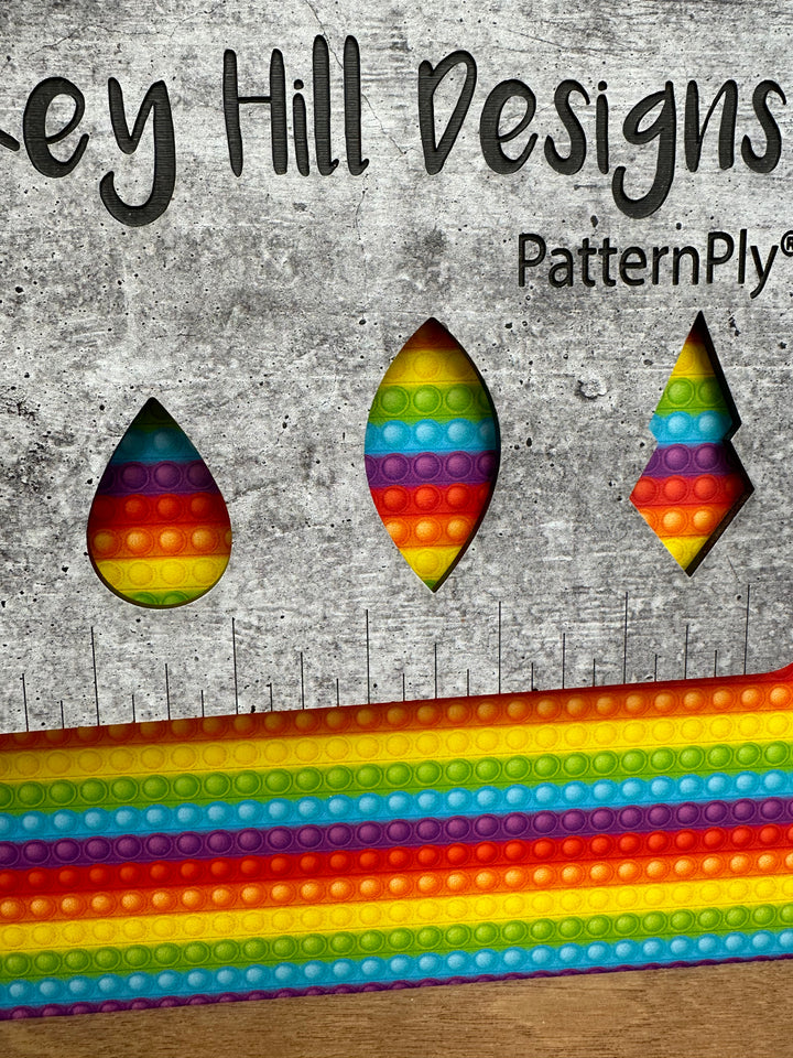 PatternPly® Rainbow Pop Toy