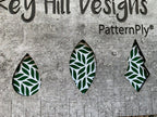 PatternPly® Scattered Leaves WHITE product photo 11