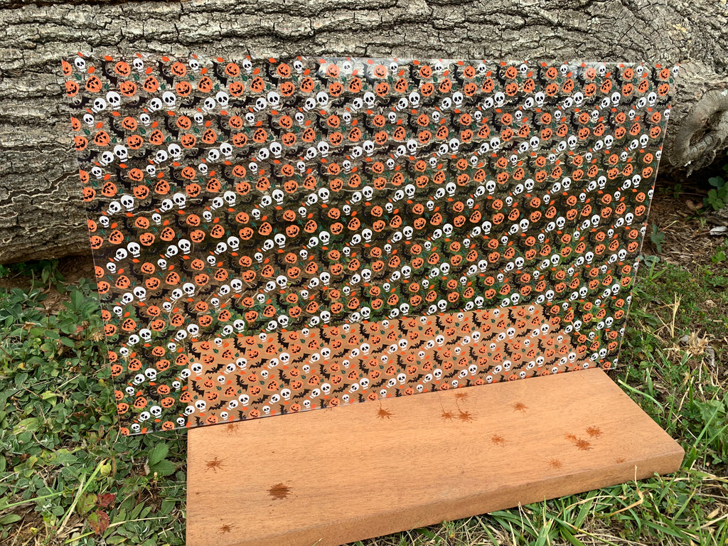 PatternPly® Scattered Bats, Skulls, and Jack o' Lanterns product photo 4