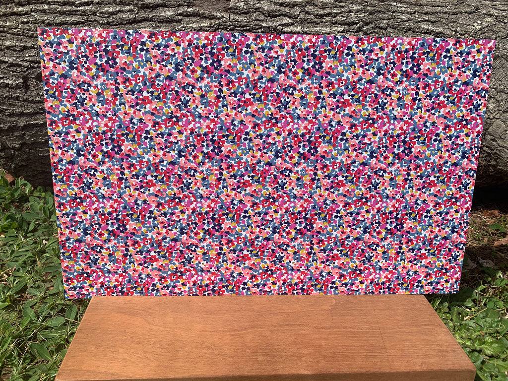 PatternPly® Full Coverage Rainbow Floral sheet showing the pattern