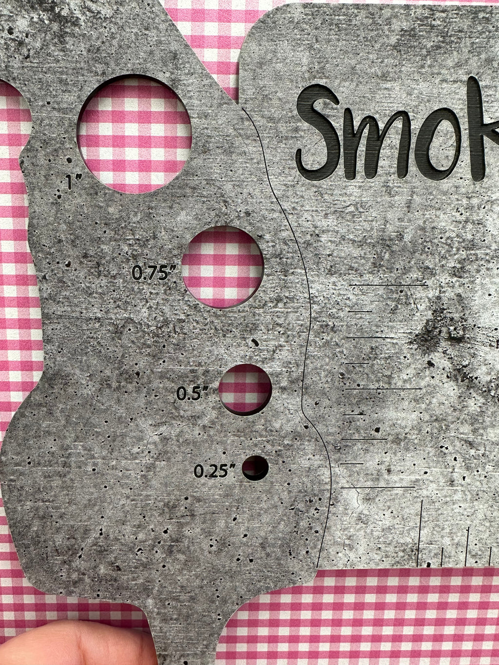 PatternPly® Full Coverage Micro Pink Gingham product photo 2