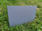 PatternPly® Full Coverage Navy Blue and White Chevron product photo 3