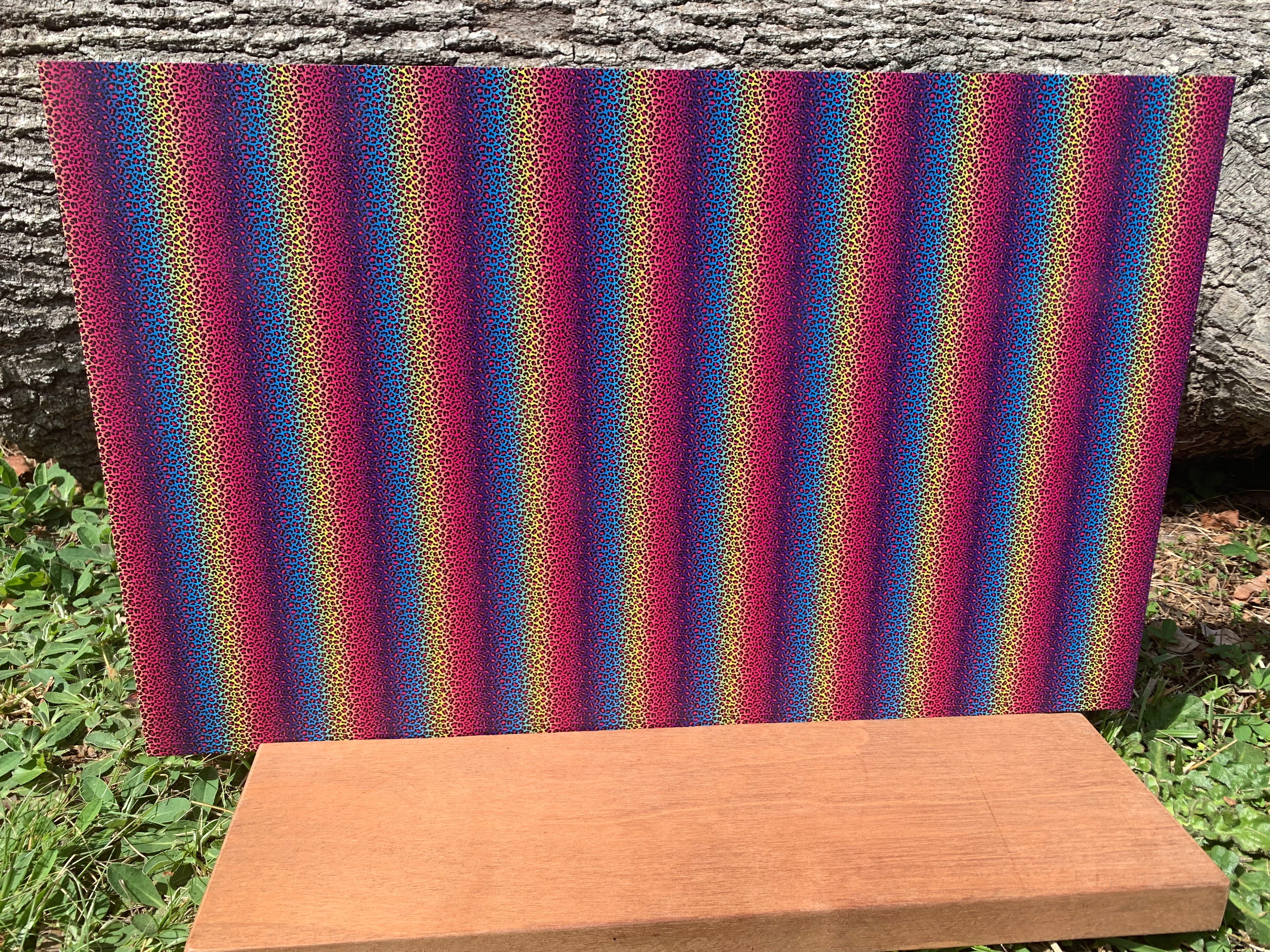 PatternPly® Full Coverage Micro Rainbow Cheetah product photo 3