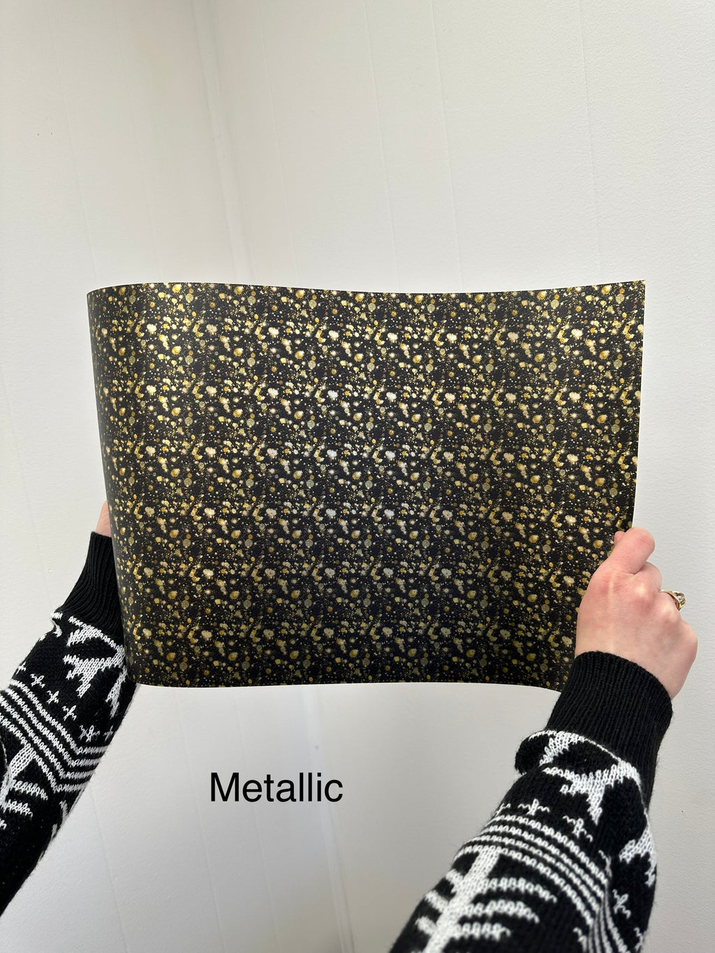 PatternPly® Transparent Black and Gold Splotches product photo 2