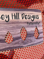 PatternPly® Scattered Micro Red Crabs sheet showing the pattern