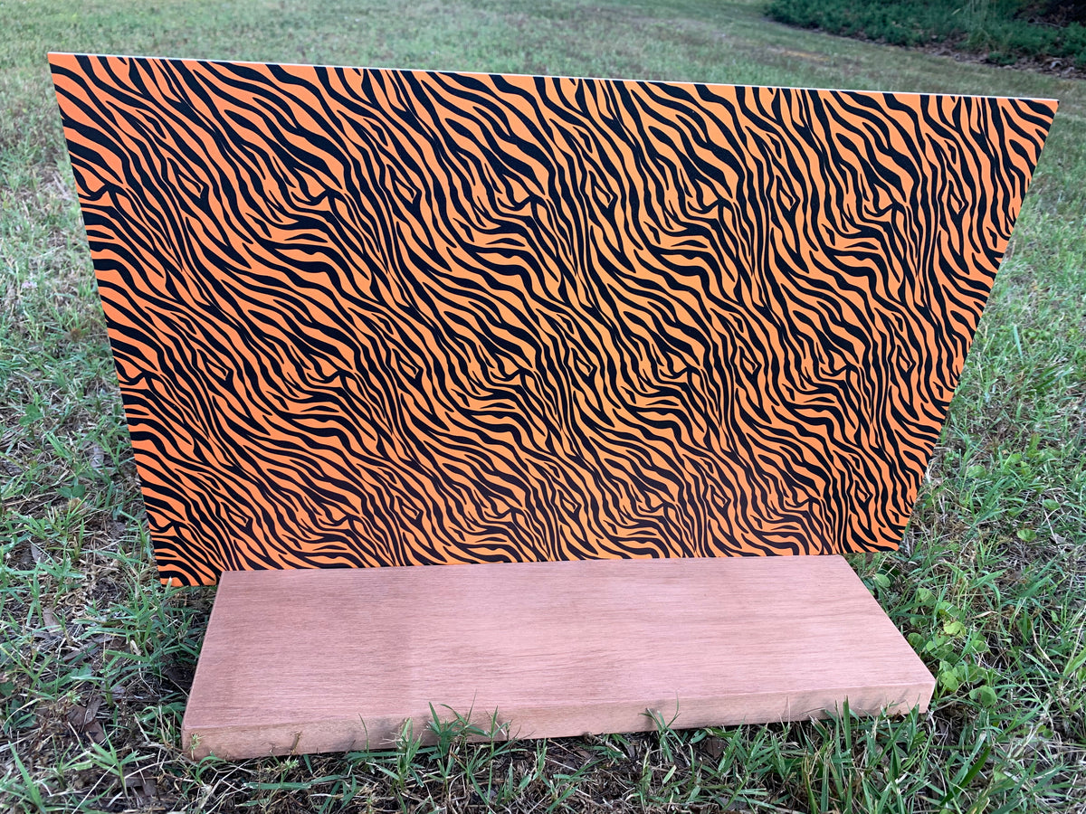 PatternPly® Full Coverage Tiger sheet showing the pattern