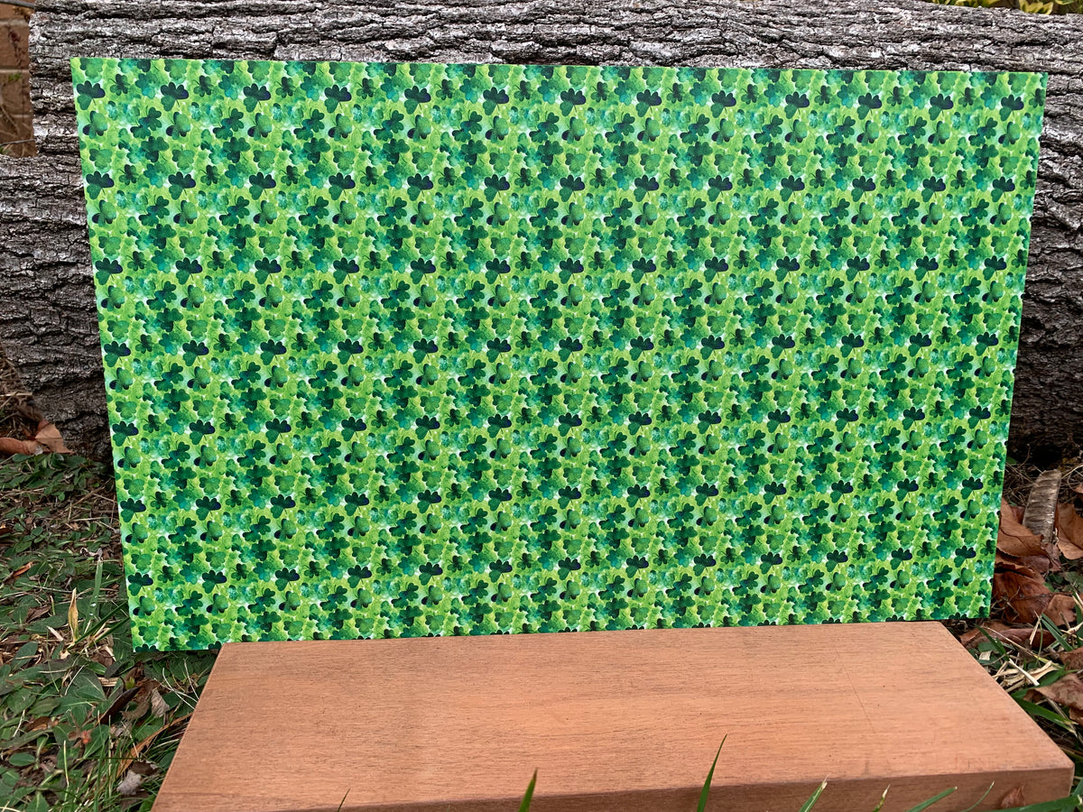 PatternPly® Full Coverage Watercolor Shamrocks product photo 3