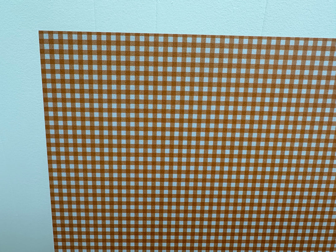 PatternPly® Micro Orange Gingham