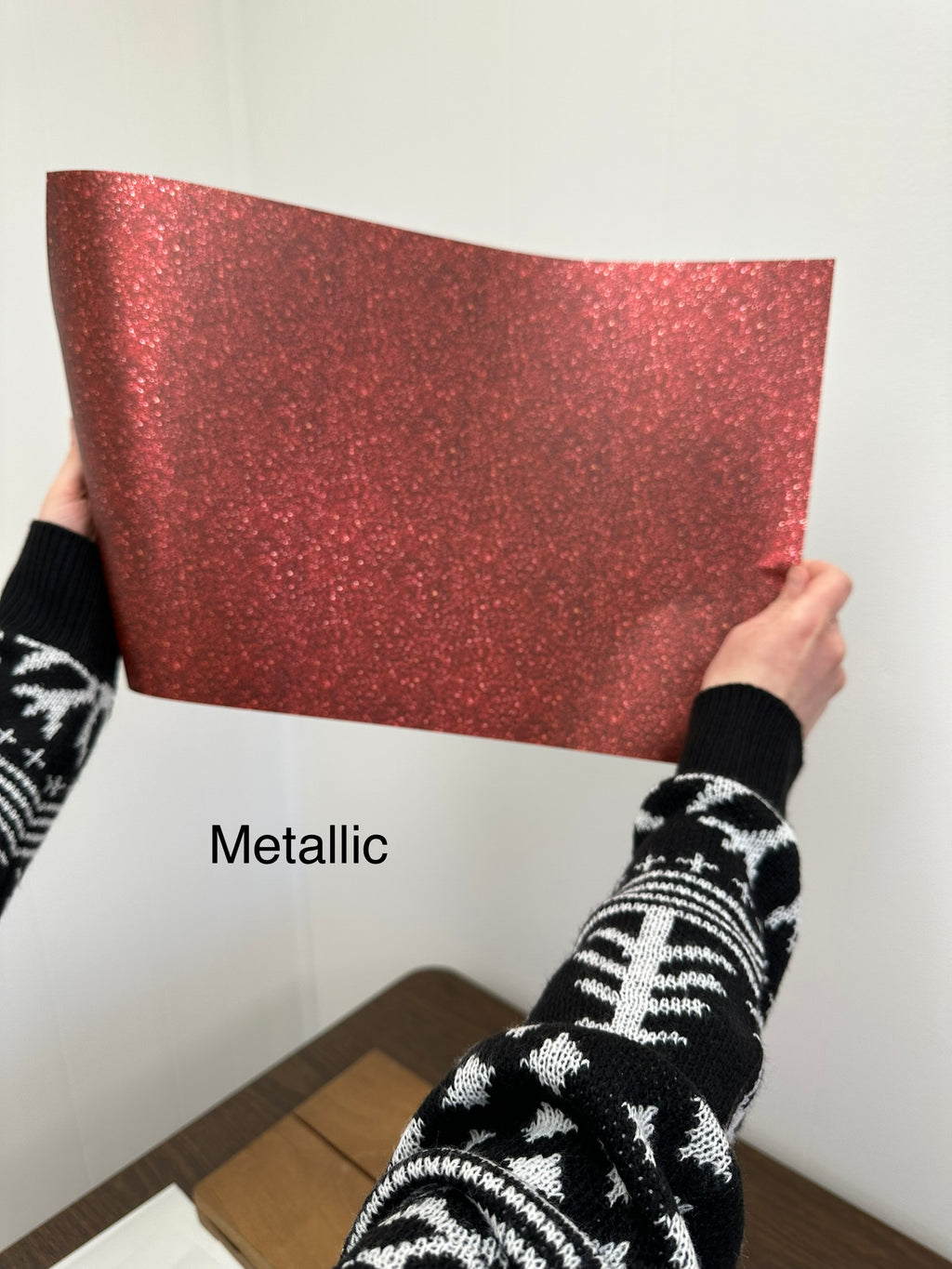 PatternPly® Transparent Red Glitter* product photo 2